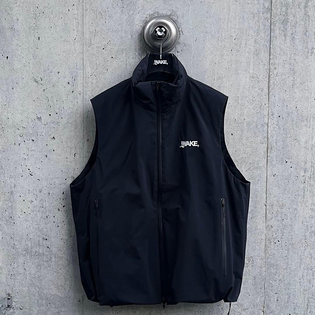 WAKE 3LYR 800FIL ダウンベスト NAVY XL