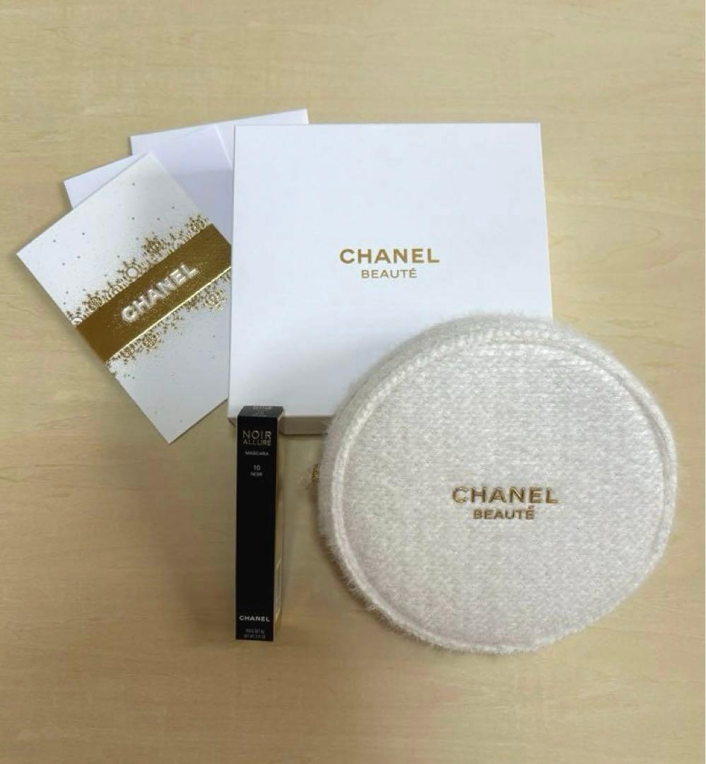 新品CHANEL ホリデー非売品ポーチ+ アリュール10マスカラ（現品）