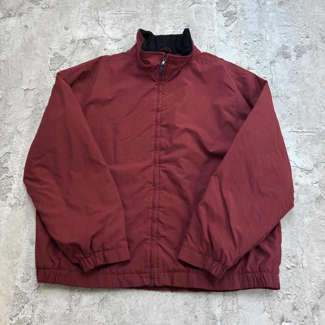 M*h様 エディーバウアー　ポーラテック　ウォームアップジャケット　古着　レッド