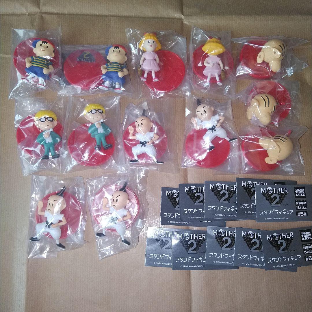 MOTHER2 スタンドフィギュア 全5種コンプリートセット マザー2 ガチャ