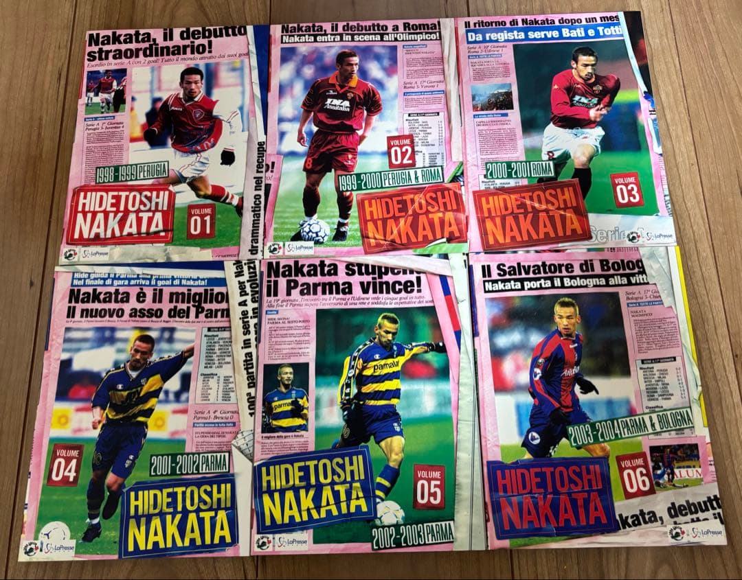 サッカー日本代表 中田英寿 DVDセット