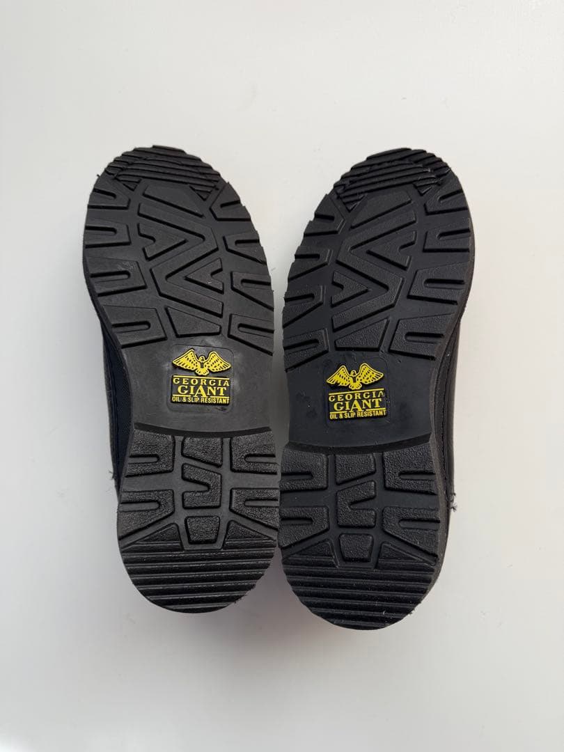 ia Boot ジャイアントロメオワークシューズ サイドゴア ブラック