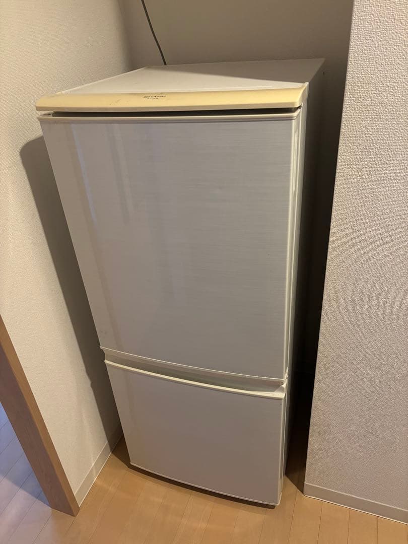 SHARP SJ-14W-W 冷蔵庫 137L ホワイト
