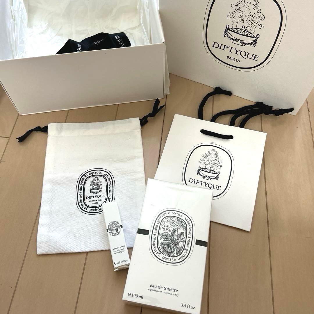 新品未使用 ディプティック dyptique オーローズ　オードトワレ　おまけ付