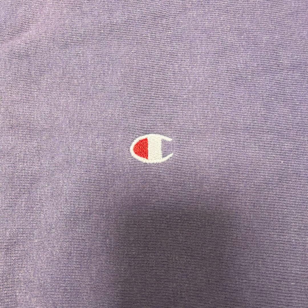 Champion Reverse Weaveパープル トレーナー