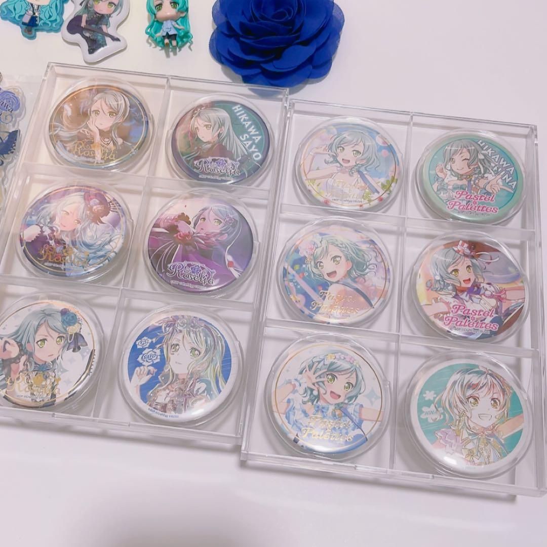 氷川紗夜 Roselia 氷川日菜 缶バッジ アクスタ グッズセット