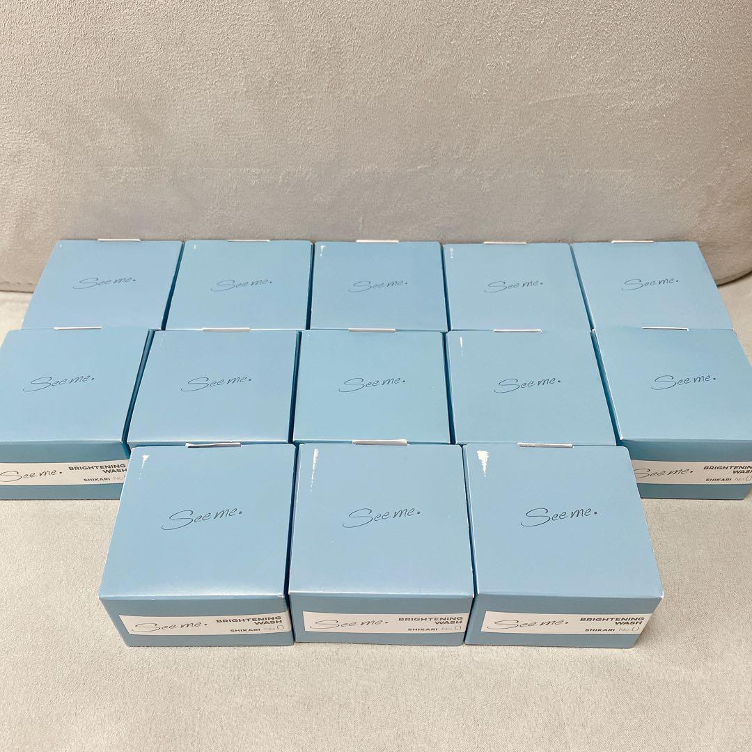 【新品】シカリ CJ ブライトニングパック リフィル 60g 13個セット