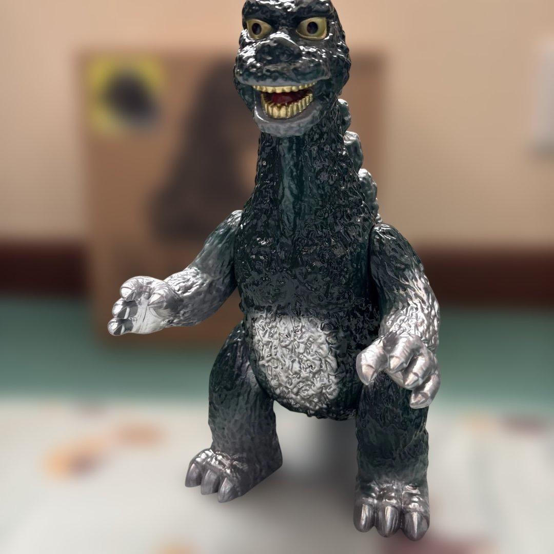 復刻版ポピーグレートザウルス　 ゴジラ　グリーンver 箱付き