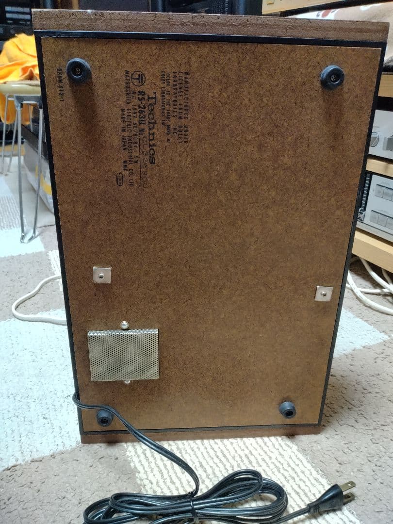 レア機! 軽整備済 Technics テクニクス RS-263U カセットデッキ