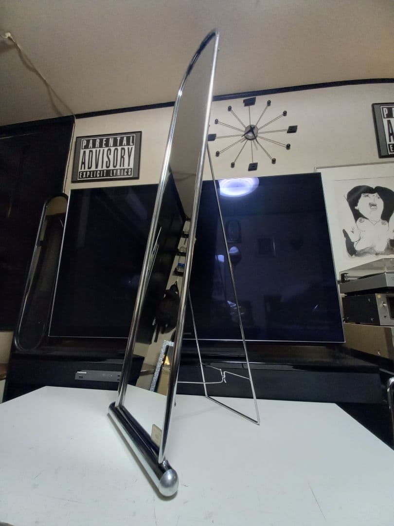 アダム　様売約済　スペースエイジ　インダストリアル　メタル　フレーム　ミラー