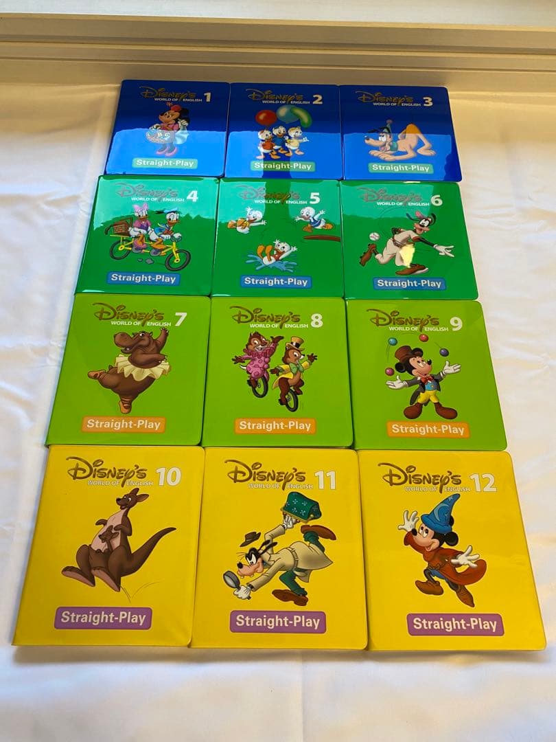 ディズニーストレイトプレイ　Straight-Play DVD 全12巻セット