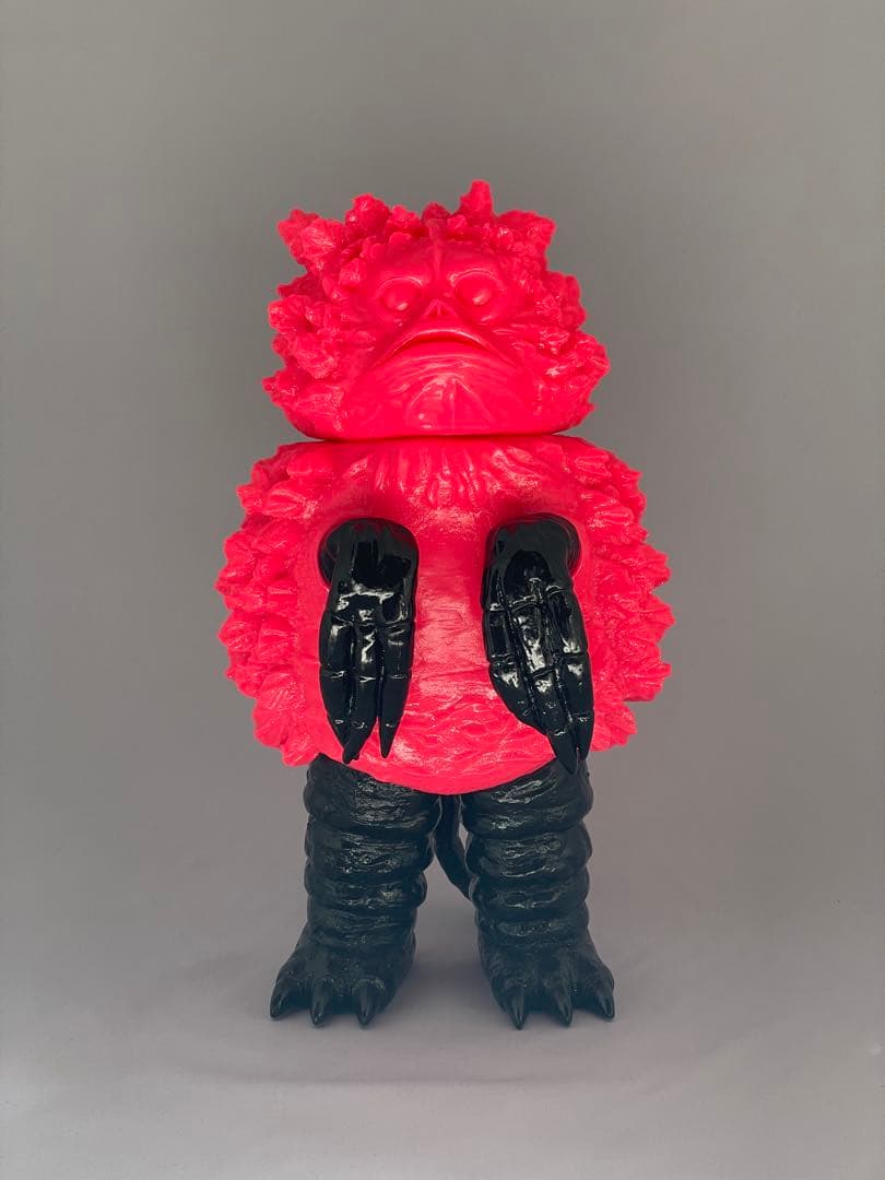 マルサン　ガラモン　ソフビ　ピンク&ブラック　渋谷PARCO限定