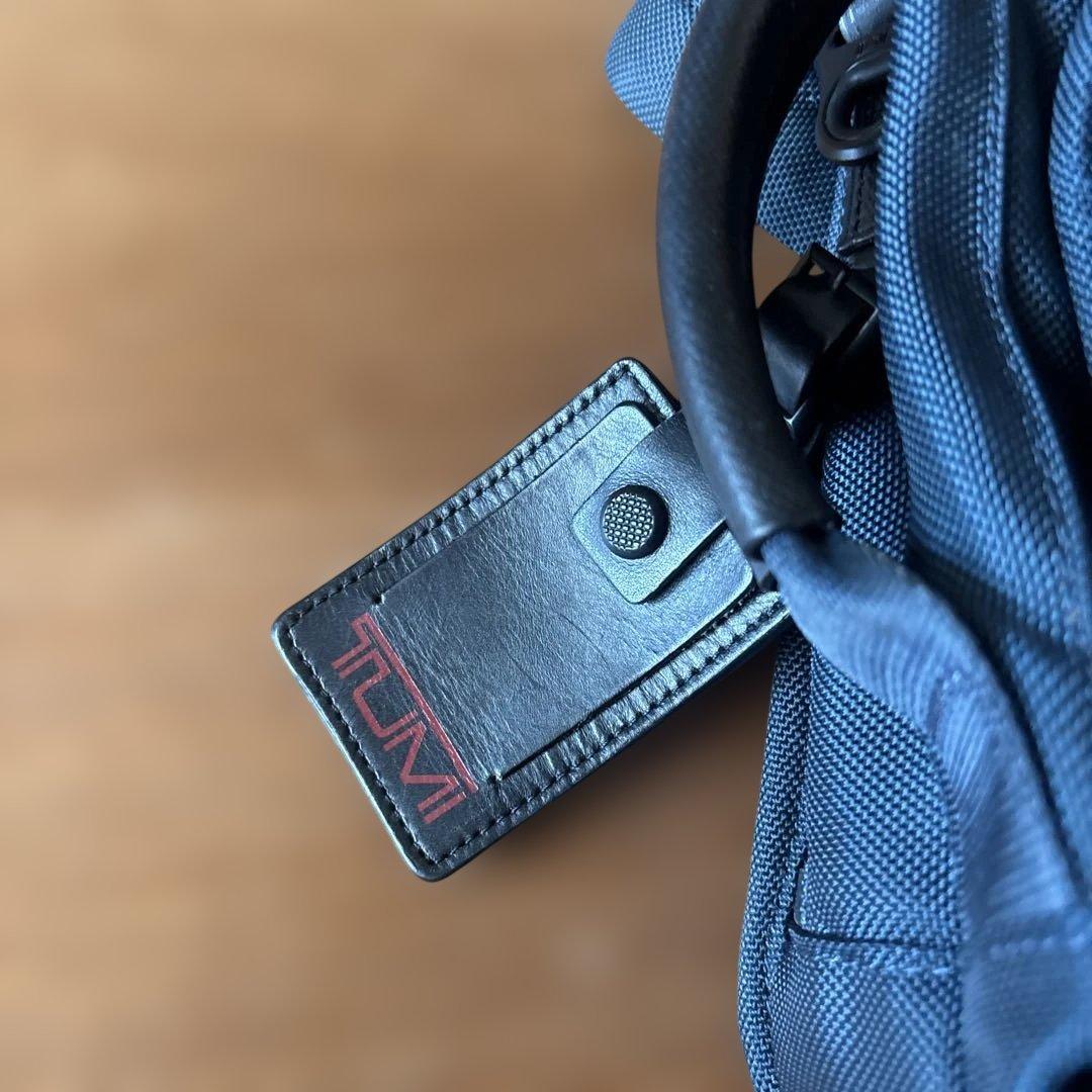 [3way TUMI] ネイビー ビジネスバッグ　SHIPS ダブルネーム