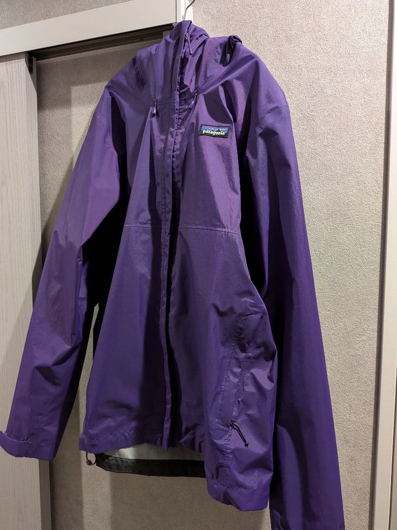 patagonia パープル ナイロンジャケット