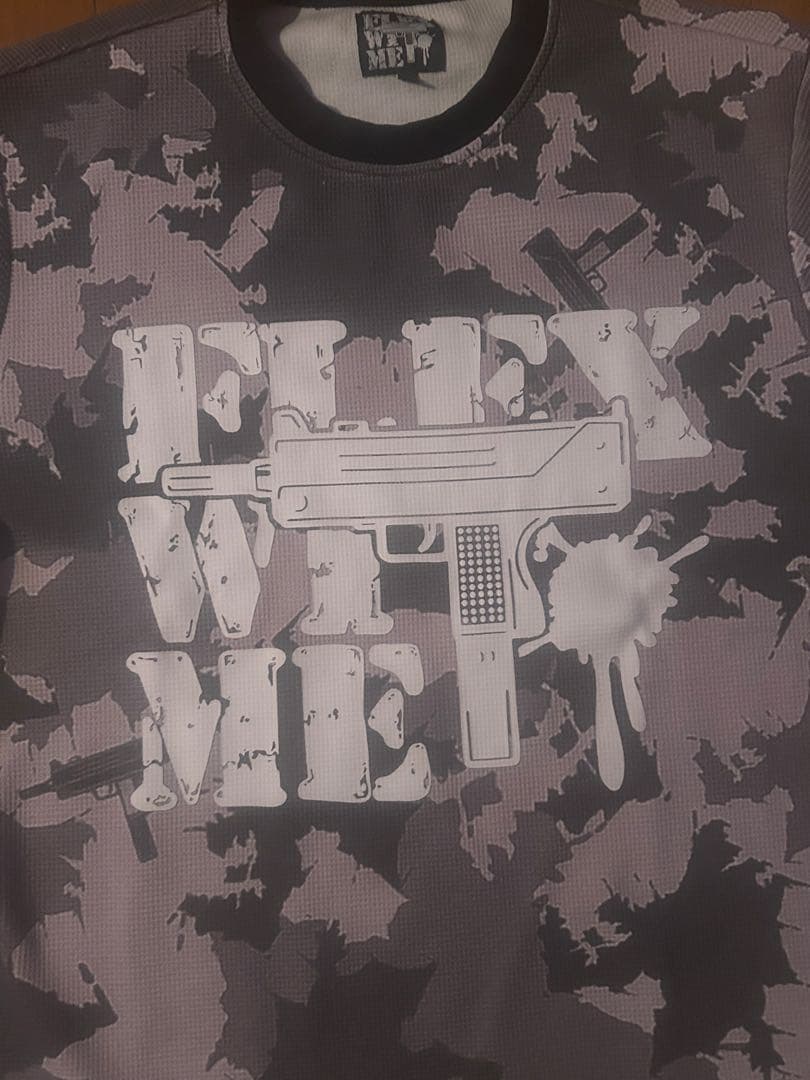 flexwitme YOKO CAMO ロンT