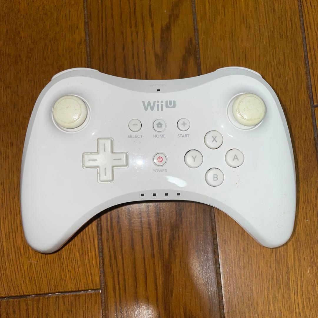 Nintendo WII U PRO コントローラ SHIRO