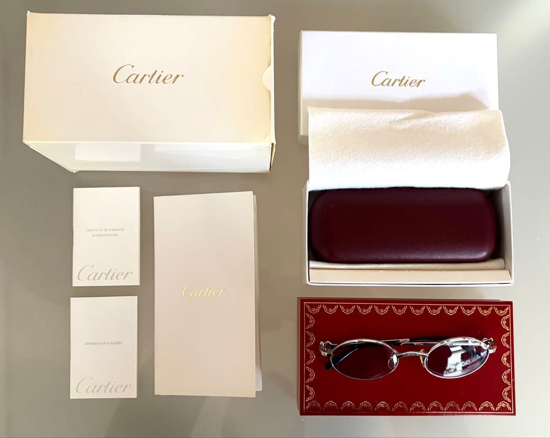【美品本物】「Cartier」カルティエ　サングラス　ユニセックス
