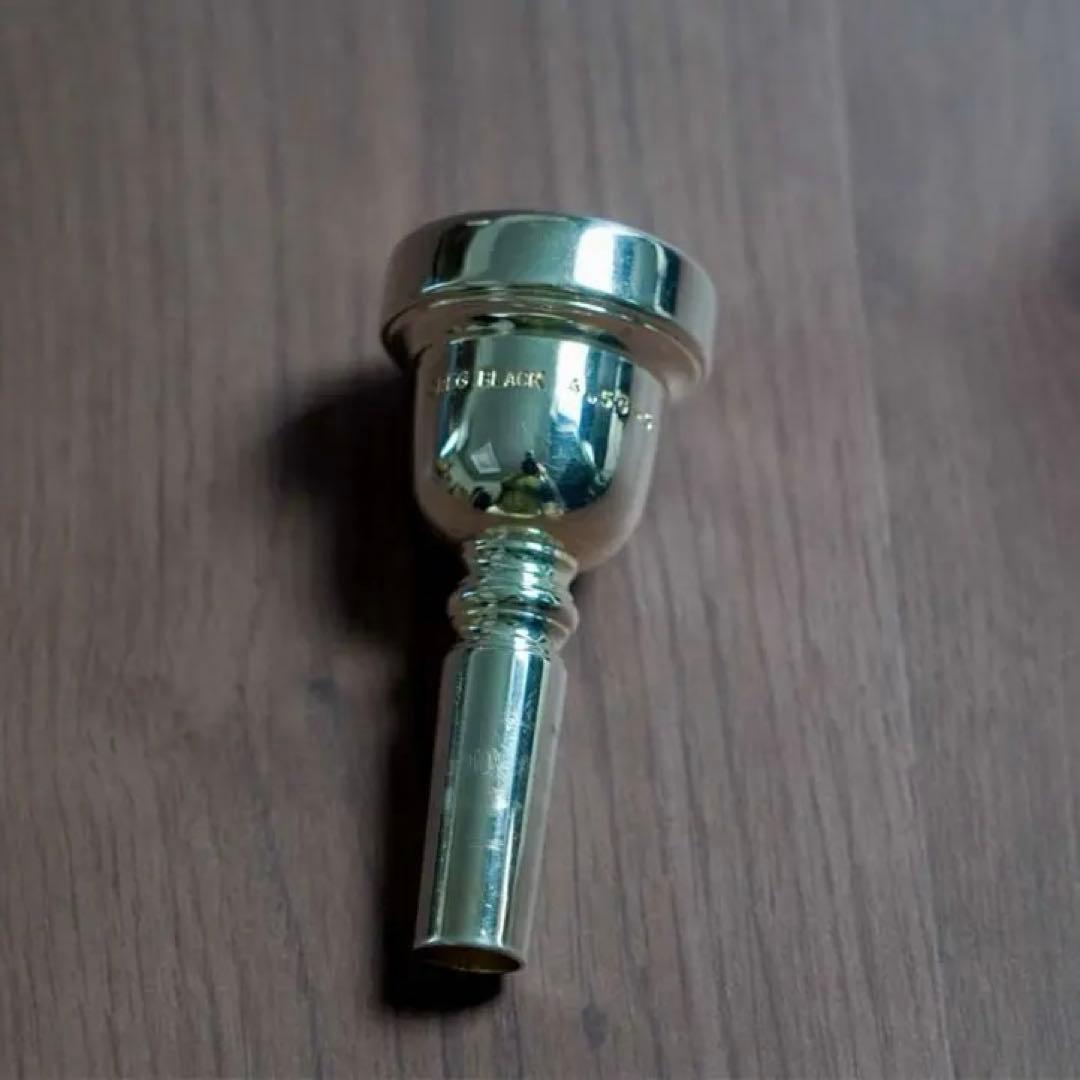 トロンボーンマウスピース Greg Black 4.5G-5G Regular