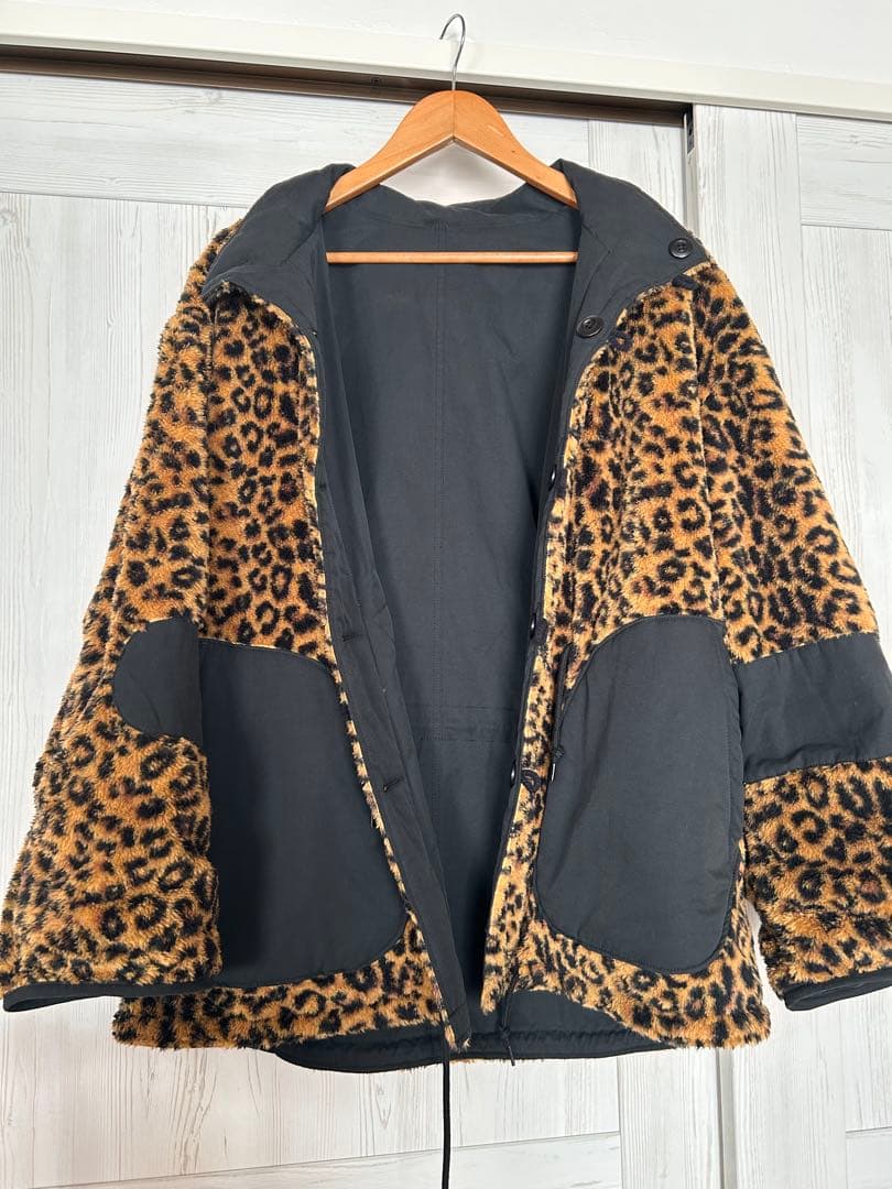 フリークスストア　リバーシブル レオパードボアジャケット
