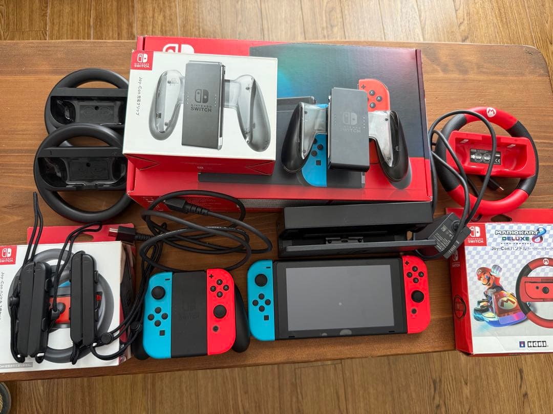 Nintendo Switch ネオンブルー/ネオンレッド 本体等