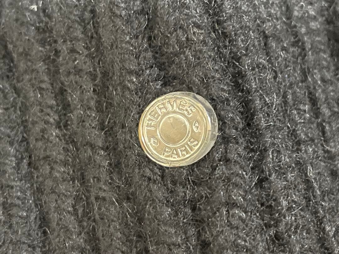 ハ*ジ様 エルメス HERMES カシミヤモヘア ニット帽 ビーニー 未使用 セ