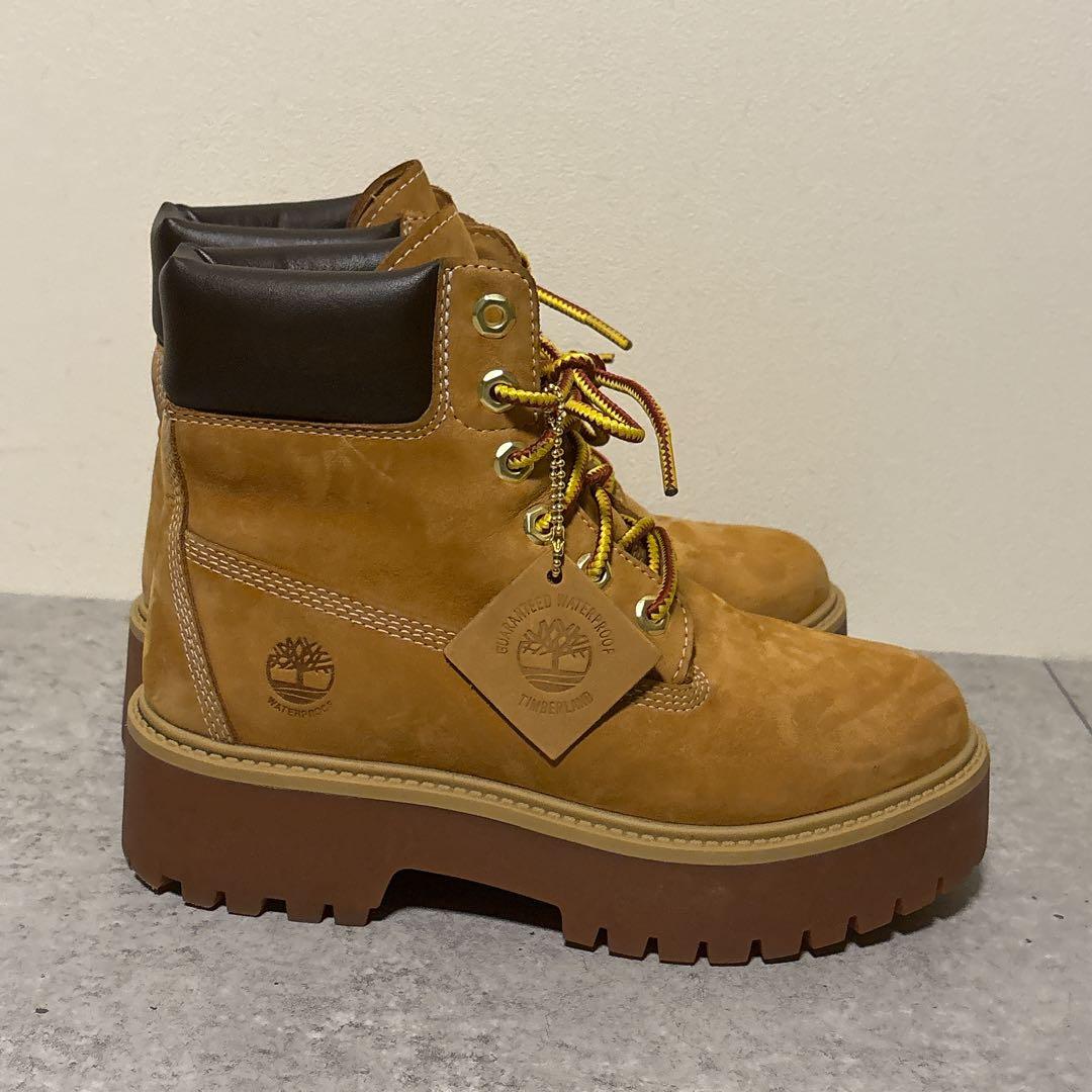 美品✨Timberland ブーツ 6インチ プレミアム プラットフォーム 厚底