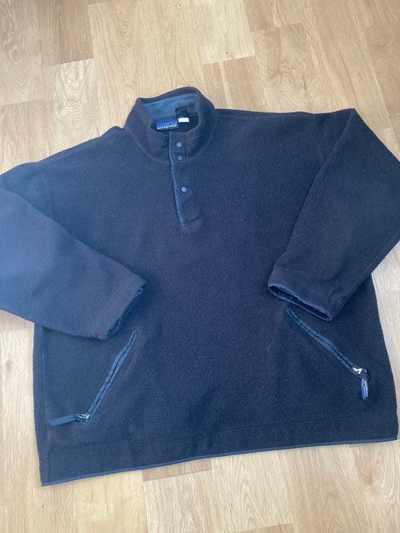 90s patagonia BIG T USA製 シンチラ　ビックT ブラック