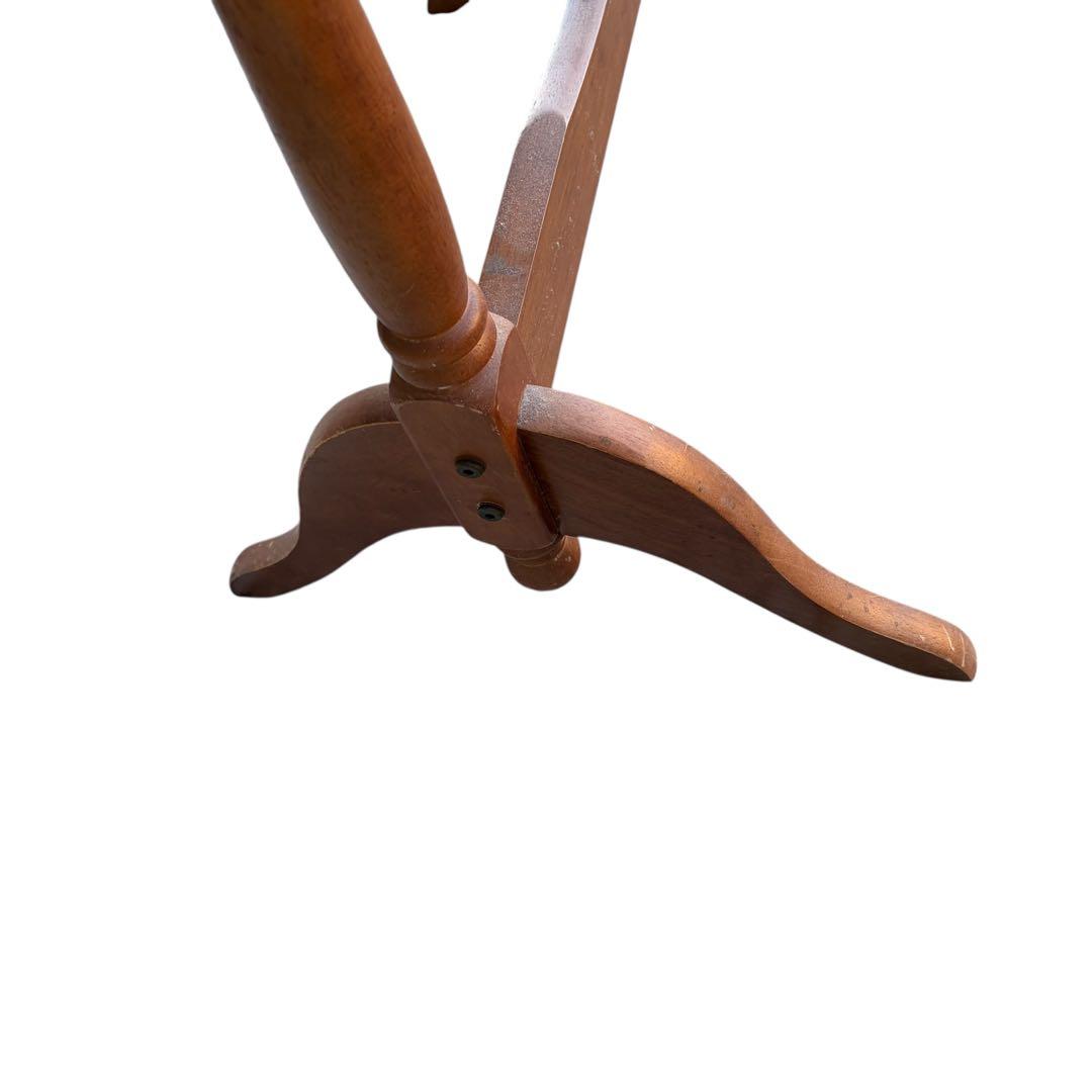 【送料込み】クラシック 木製スタンドミラー 脚付き 姿見