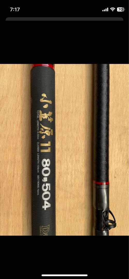 小笠原11 ８０号504 クエ　カーボウィスカー