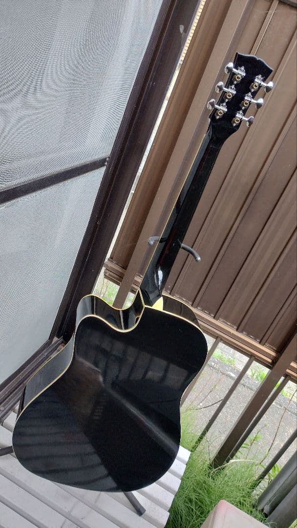 超美品 Epihone ハミングバード カッタウェイ Wピックアップ エレアコ