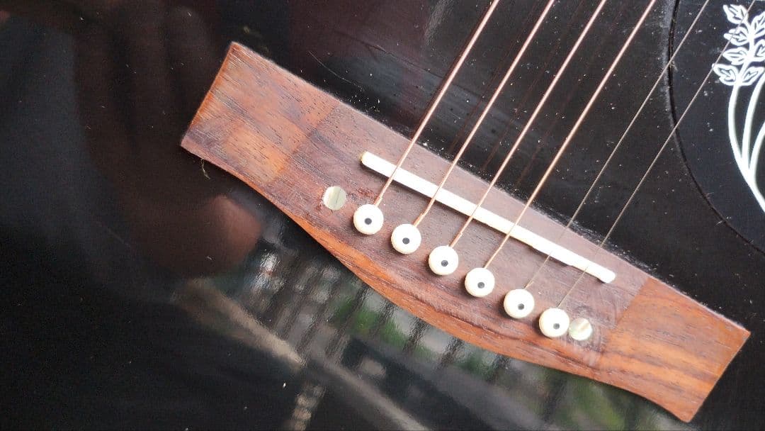 超美品 Epihone ハミングバード カッタウェイ Wピックアップ エレアコ