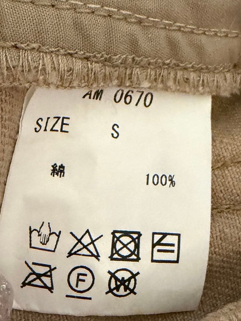 パンツ andmary Heart point cargo pants beige