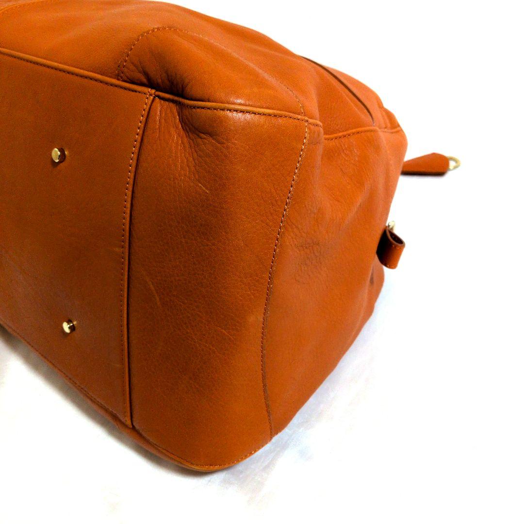 【未使用級✦69300円】aniary／アニアリ シュリンクレザーボストンバッグ