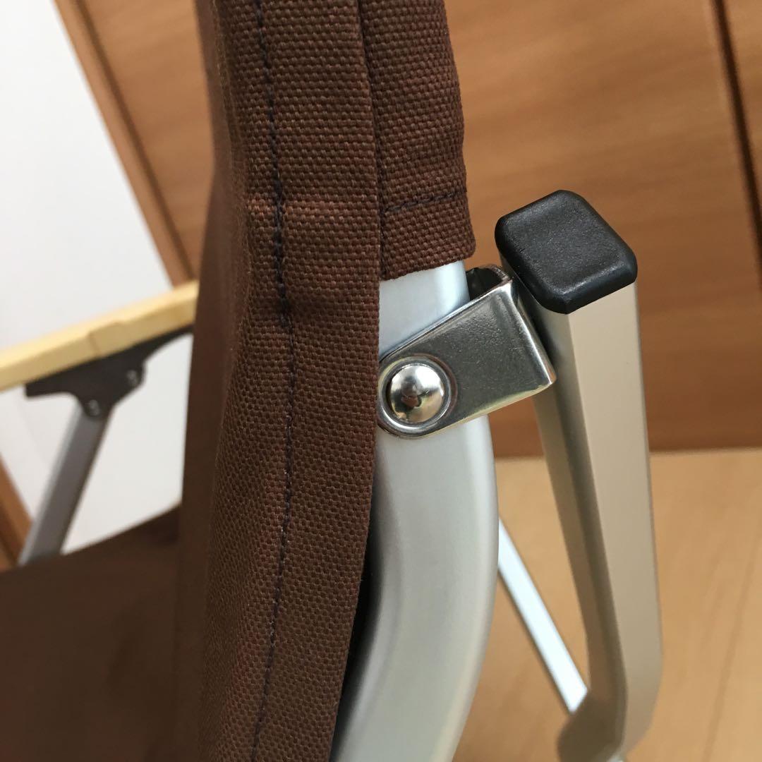 ブラウン 2枚セット フルセット ローチェア30用 10帆布カバー ポケットあり