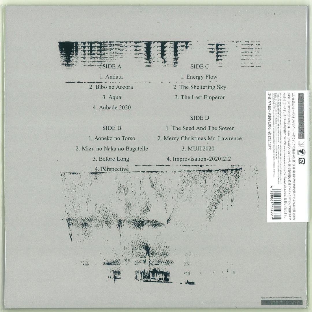 [新品]【白盤】 Commons　Playing the Piano　坂本龍一