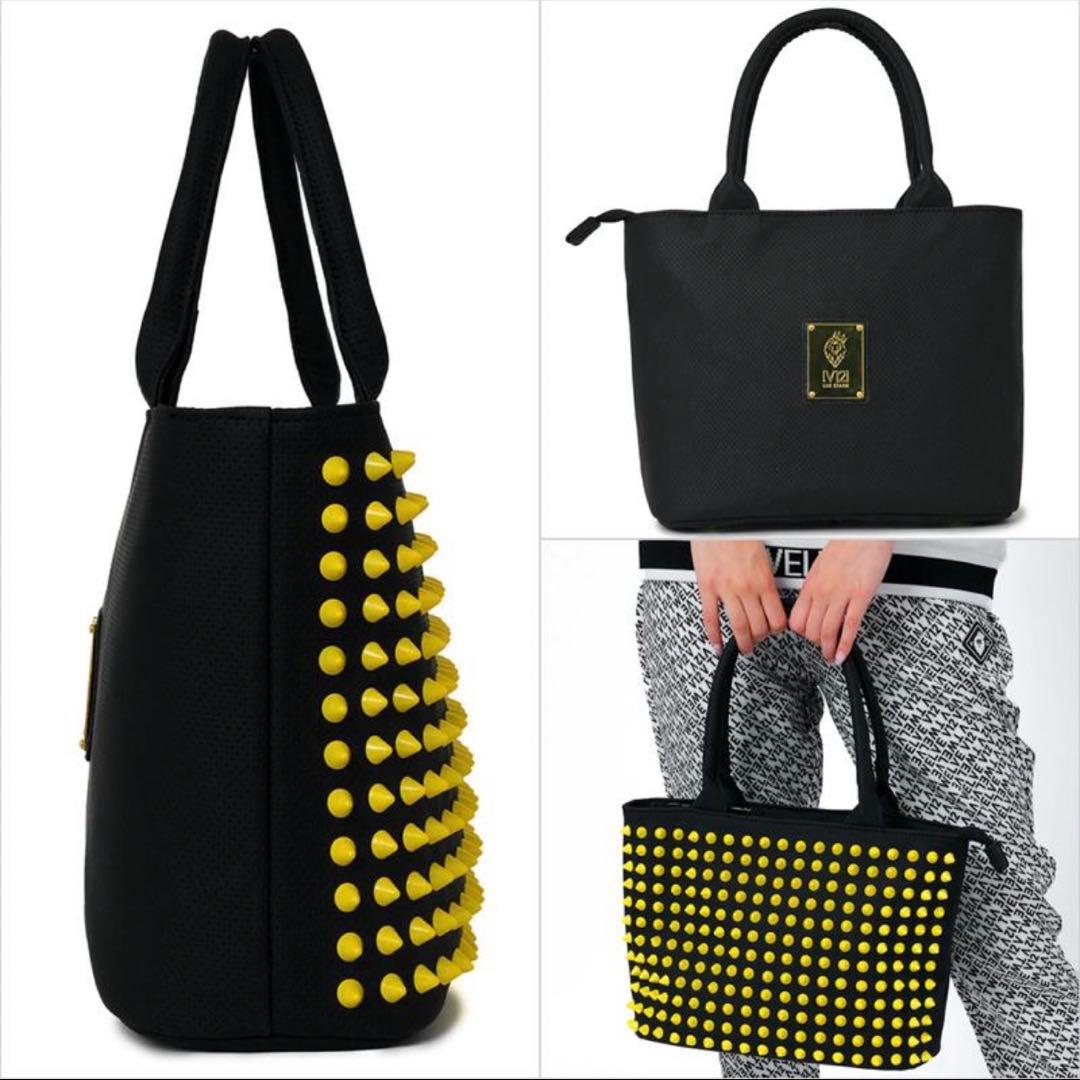 [V12] スタッズ付きトートバッグ