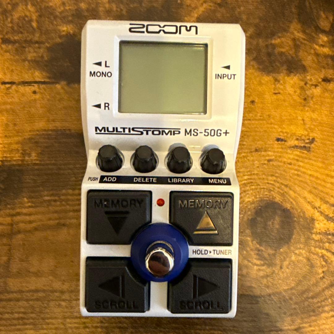 ギター ZOOM MULTI STOMP MS-50G+