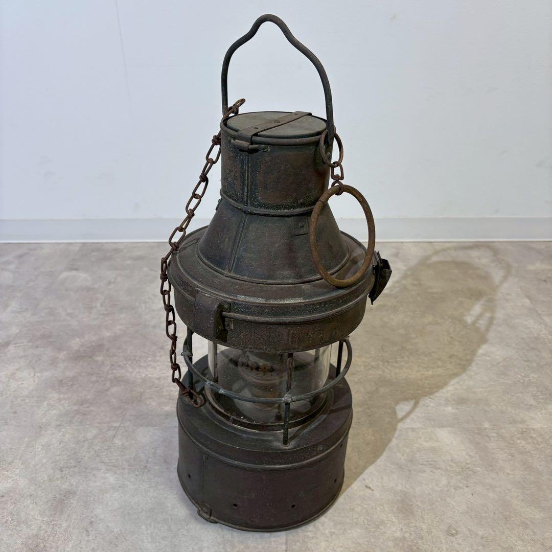 日本船燈株式会社　マリンランプ オイルランプ　船舶ランプ　1953年