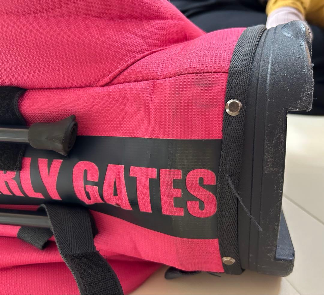 PEARLY GATES PG689 ゴルフバッグ ピンク軽量スタンド