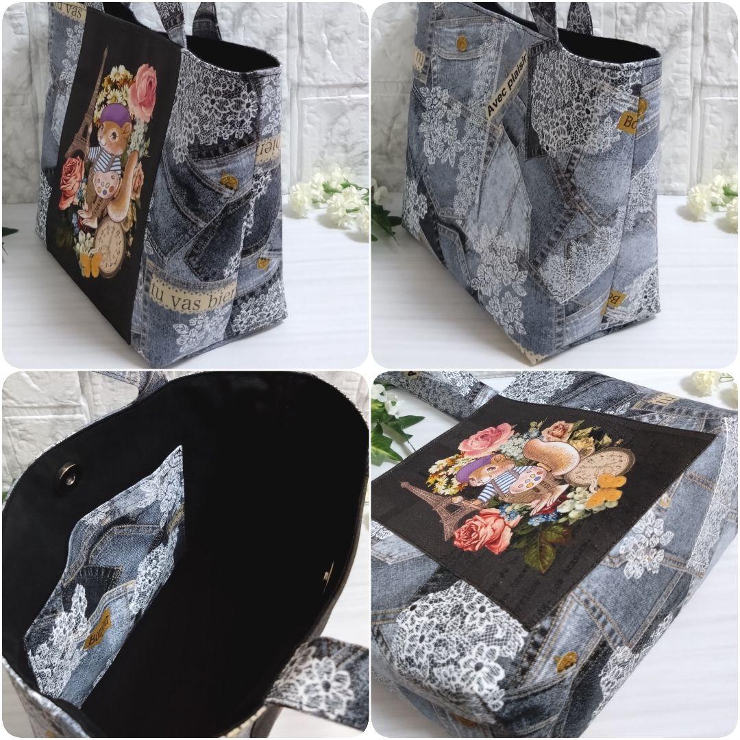 【オーダー品】トートバッグ　巾着バッグ　ドリンクホルダー