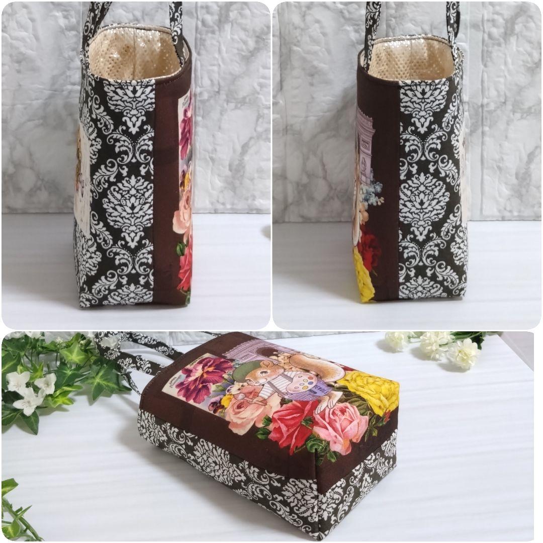 【オーダー品】トートバッグ　巾着バッグ　ドリンクホルダー