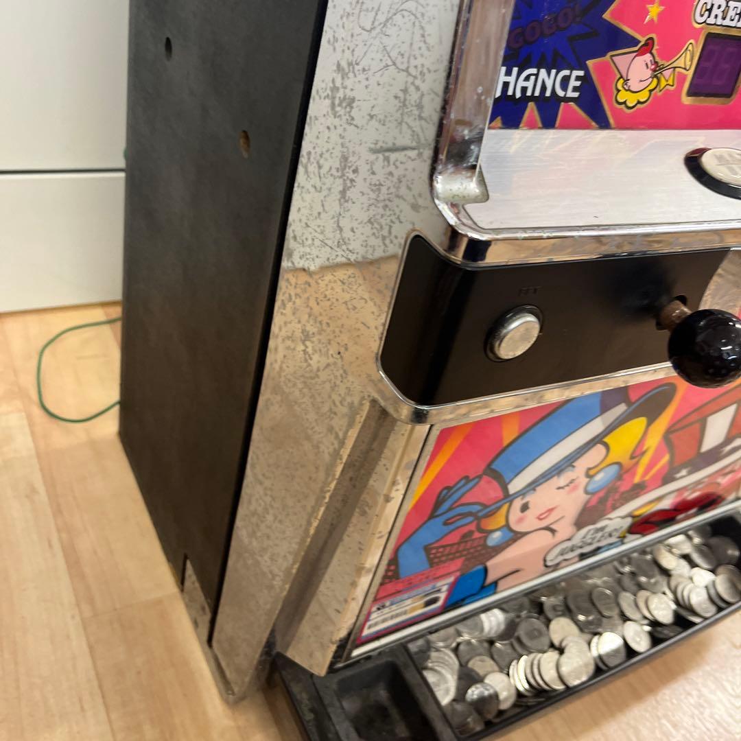 【実機】アイムジャグラー7 5号機　メダル付き　鍵付き　設定キー付き レア