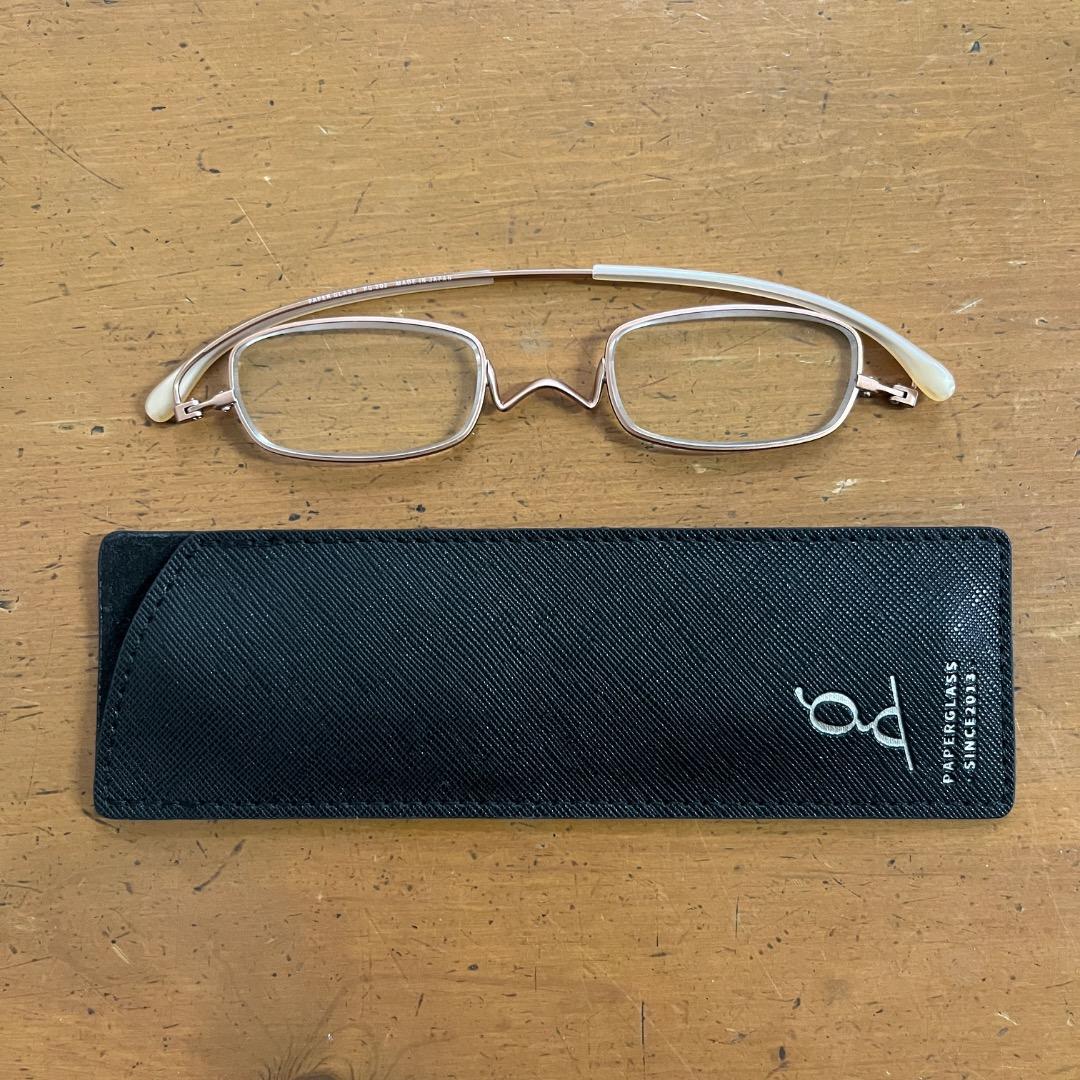 ペーパーグラス（リーディンググラス・老眼鏡　1.0）