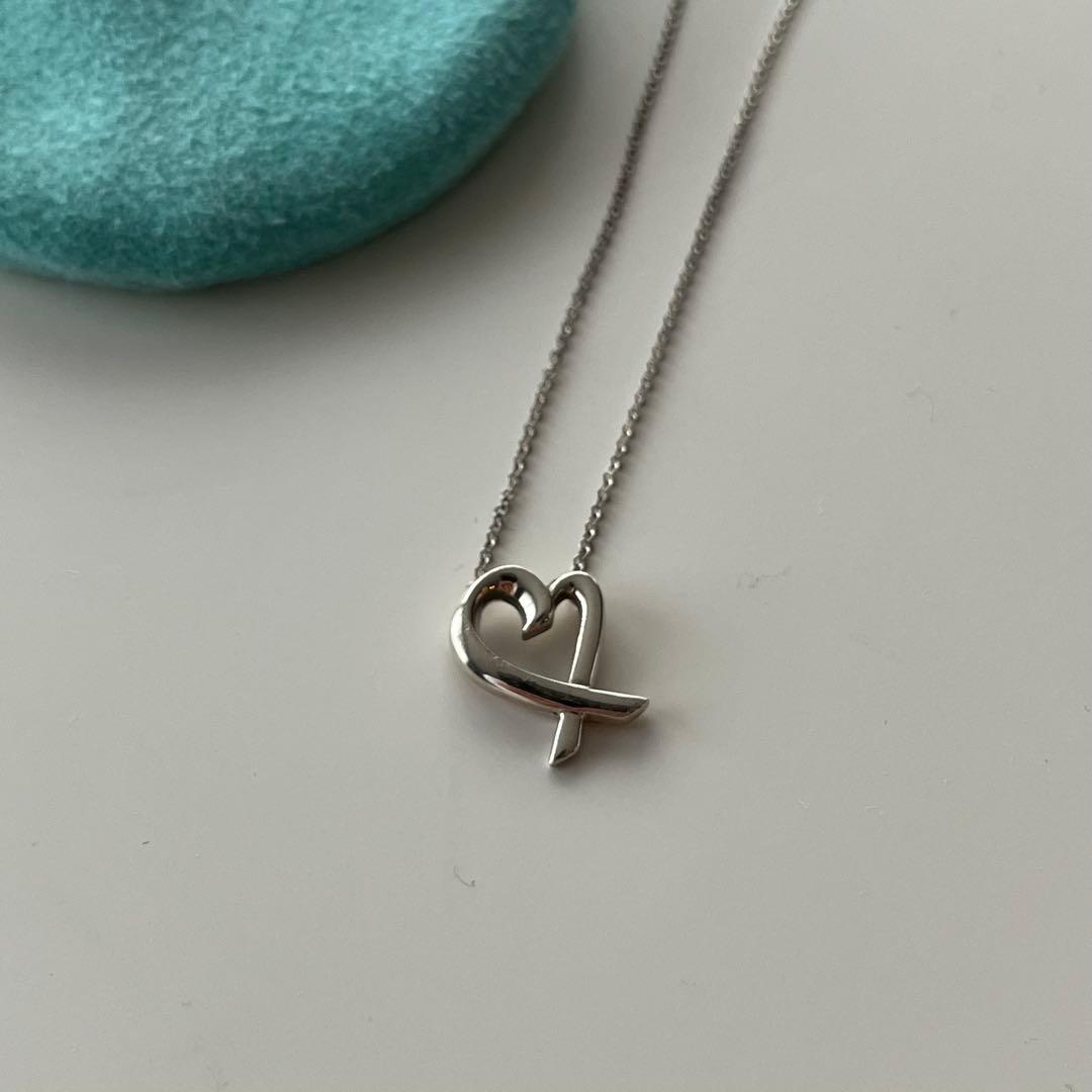 Tiffany & Co. ラビングハートネックレス