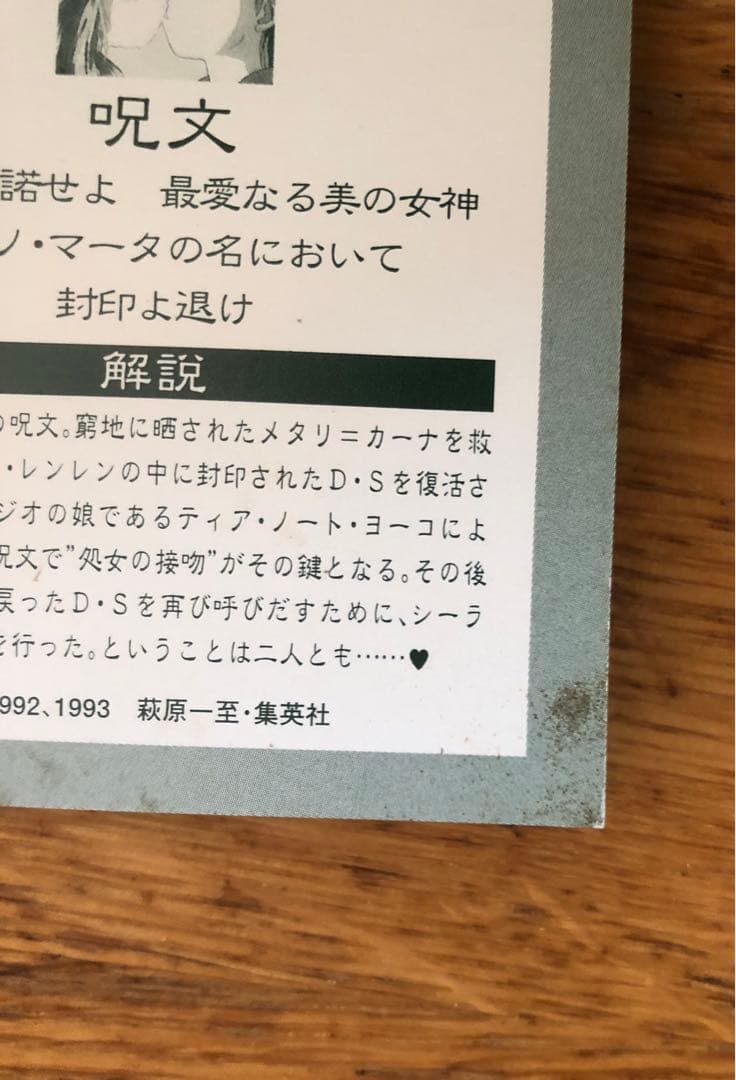 DVD再生確認済み　付録付き　1999年　「BASTARD!!暗黒の破壊神」