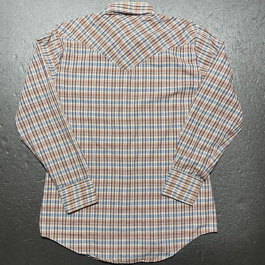 aki　85年 米軍実物 ライナー　シアーズ ウエスタンシャツ