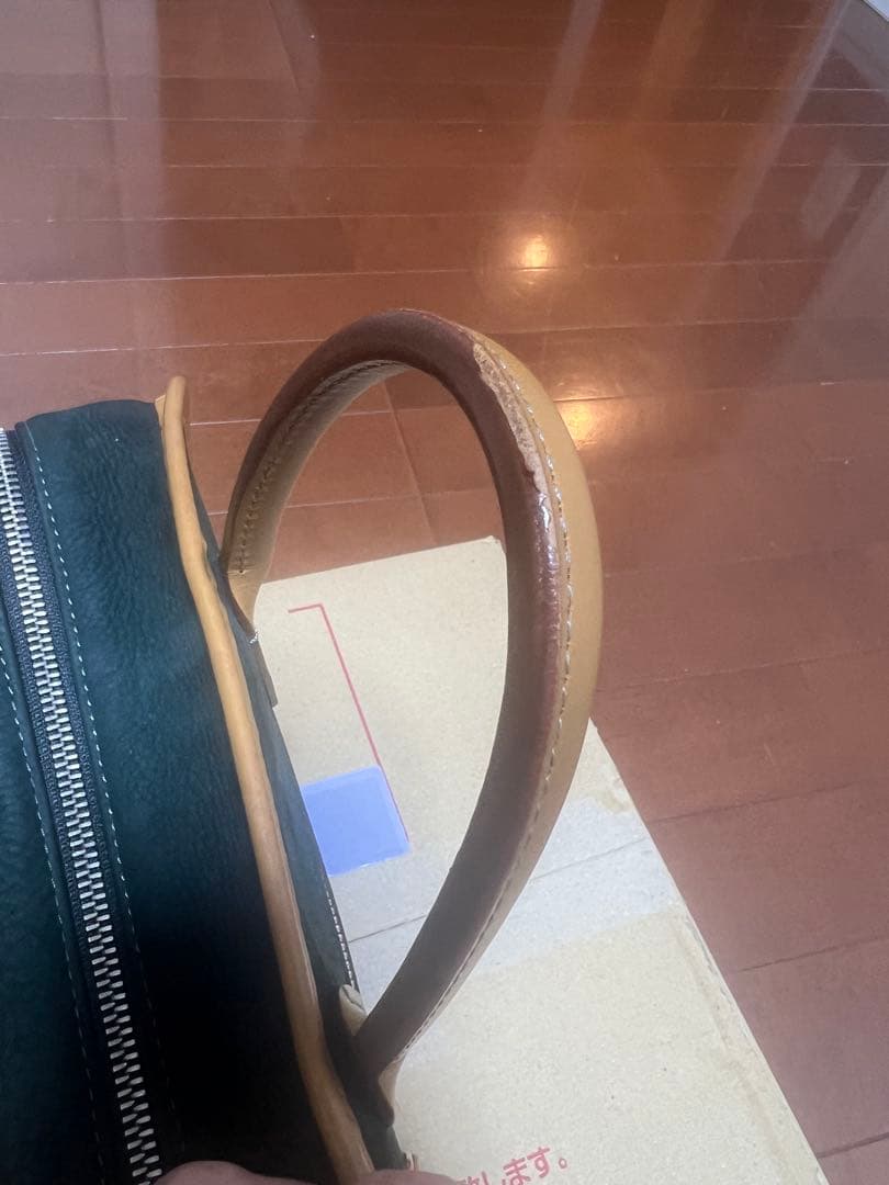 COCOMEISTER ダブルウッド　クラシカルミニボストン