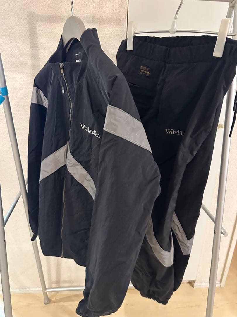 Wind and Sea xlナイロンジャケット・パンツセット