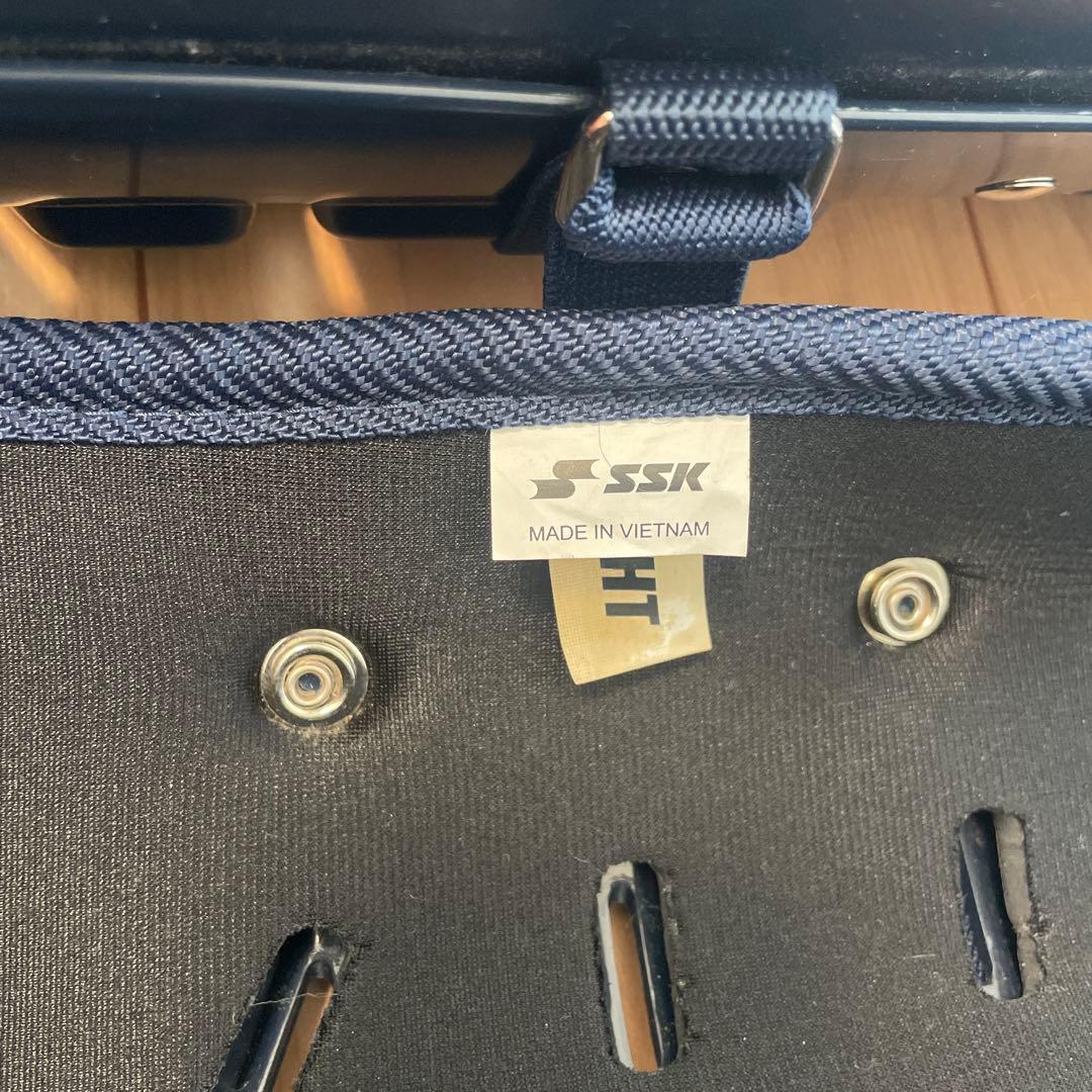 相談中ssk キャッチャー用 レガース 青　防具