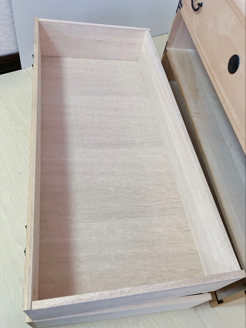 桐箪笥　桐タンス 3段　着物たんす　和装　収納　幅95×高さ57×奥行き45